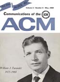 May 1960 issue cover image