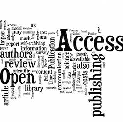open access word cloud