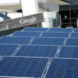 Google solar panels