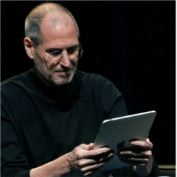 Steve Jobs and Apple iPad