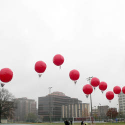 DARPA Network Challenge red weather balloons