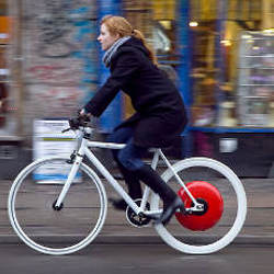 bicycle with Copenhagen Wheel