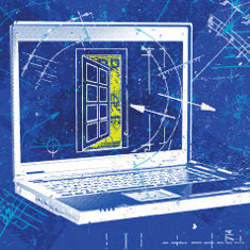 laptop computer illustration