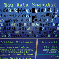 raw data snapshot