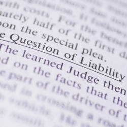 legal language on liability