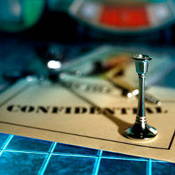 Clue game piece and Confidential envelope