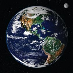 sample jpg image of the earth from outer space