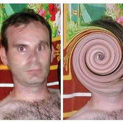 Christopher Paul Neil and digital swirl photo