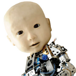 Affetto, the robot baby