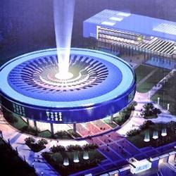 A rendering of China's third National Supercomputing Center.