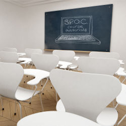 From MOOCs to SPOCs, illustration