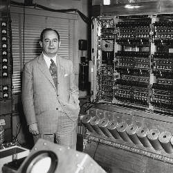 John von Neumann with the IAS computer
