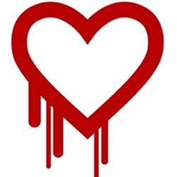 The Heartbleed logo.