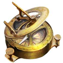 A quantum compass from the online game Legacy of a Thousand Suns.