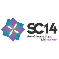 Logo of the SC14 supercomputing conference