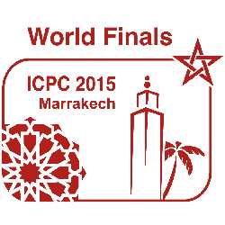The logo for ICPC 2015 in Marrakech.