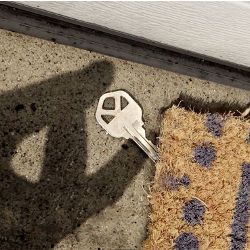 Keys Under Doormats, illustrative photo
