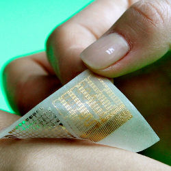 prototype electronic skin patch