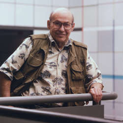 Artificial intelligence pioneer Marvin Minsky.