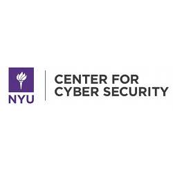 Logo of New York University's new Center for Cyber Security.