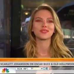 IntraFace software applied to news footage of Scarlett Johansson.