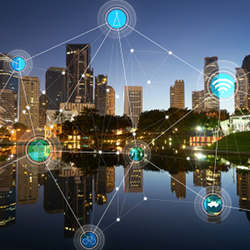Internet of Things access points in a smart city also can serve as points of access for hackers.