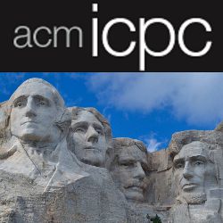 ACM-ICPC logo, Mount Rushmore