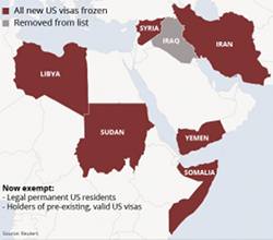 Scope of the latest Trump Administration travel ban.