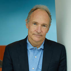 Sir Tim Berners-Lee, creator of the World Wide Web and recipient of the ACM A.M. Turing Award.