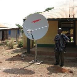 Ghana satellite