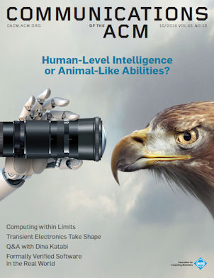 October 2018 issue cover image