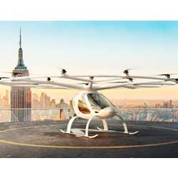 The Volocopter urban air taxi is being prepared for a trial in Singapore late next year.