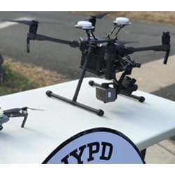 An NYPD drone.