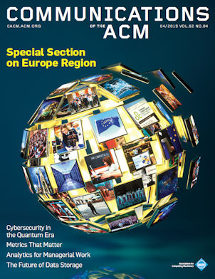 April 2019 issue cover image