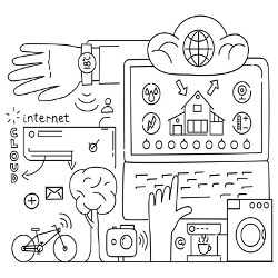 personal data and the IoT, illustration