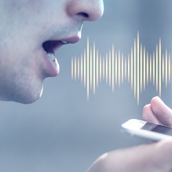 voice commands directing a smartphone