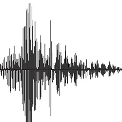 noisy data signal, illustration