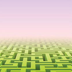 maze extends to horizon