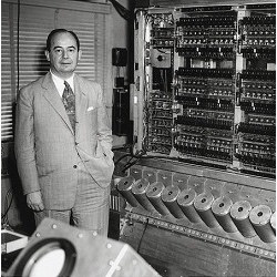 John von Neumann with the EDVAC