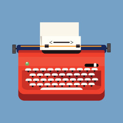 typewriter, Letters to the Editor illustration