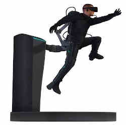 Concept rendering of HaptX’s full-body haptics system.