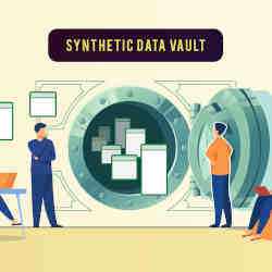 Artist's conception of the Synthetic Data Vault.