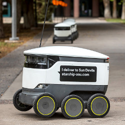 Starship Technologies autonomous food-delivery robot