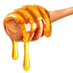 honey and honey stick