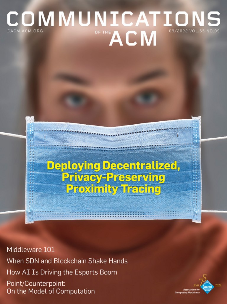 September 2022 CACM cover