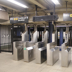 subway turnstiles