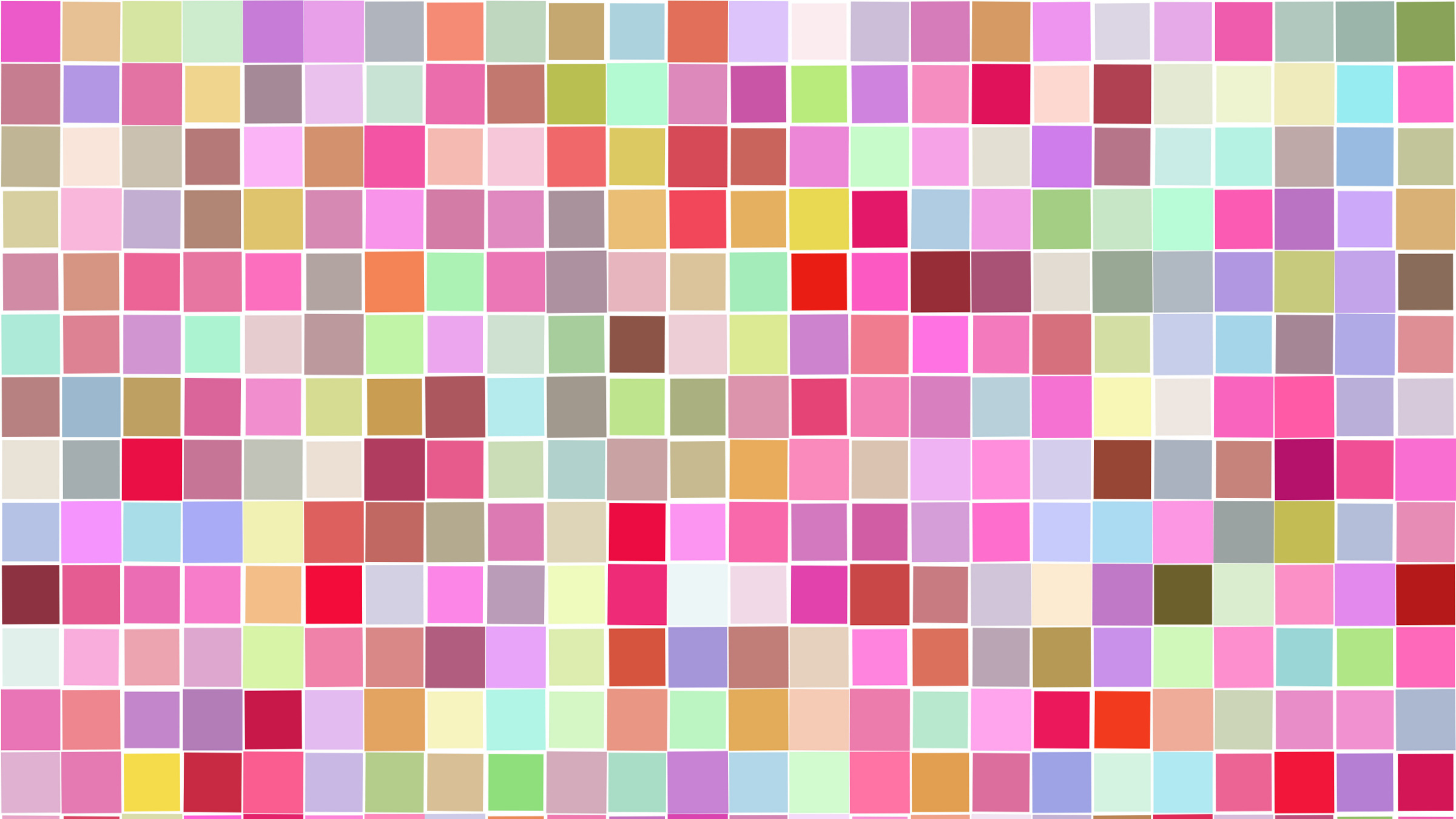 grid of colorful blocks, illustration