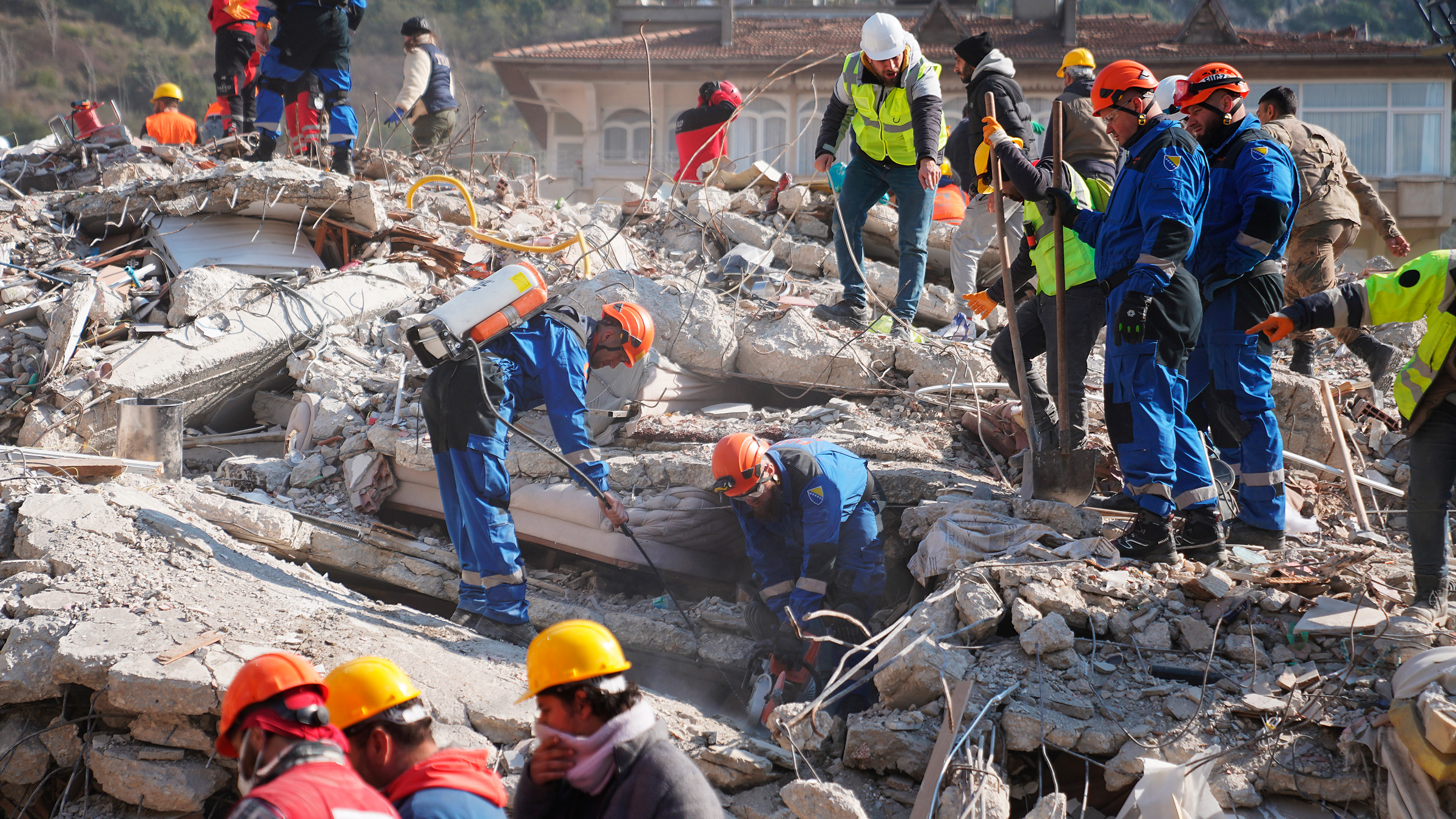 ML-assisted disaster response efforts during the 2023 Türkiye-Syria earthquakes
