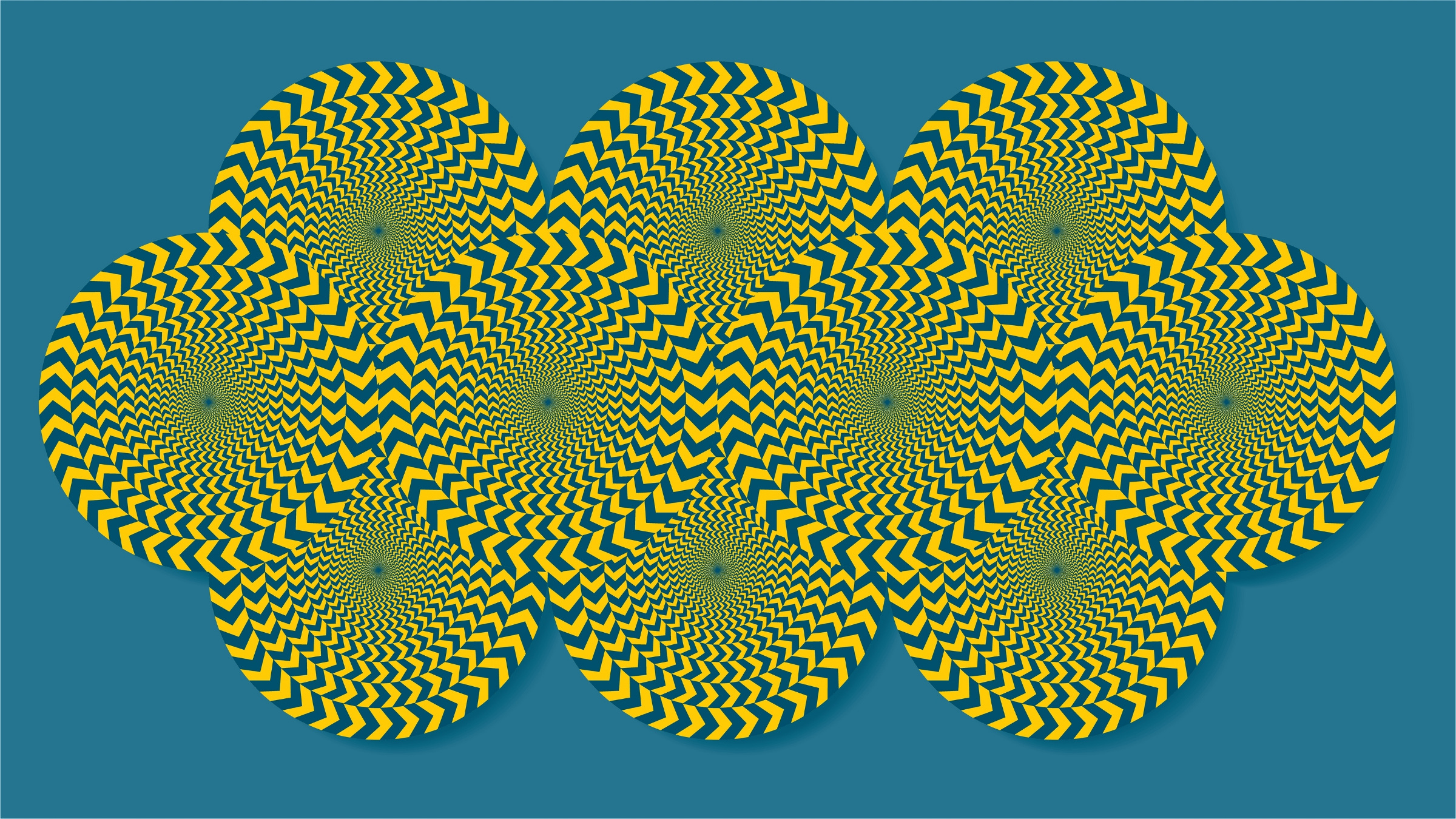 rotating snake illusion