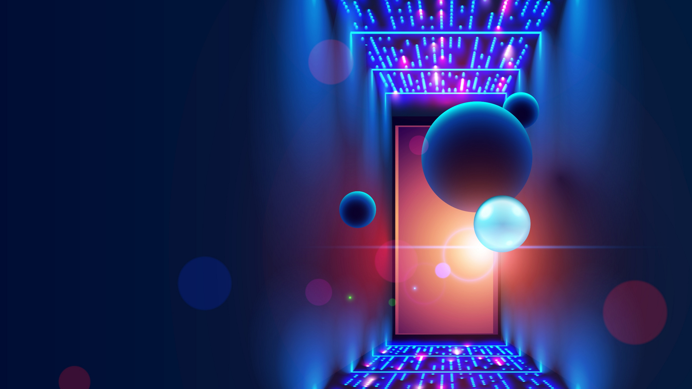 futuristic door